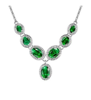 J MOSUYA Sterling Zirconia Necklace Valentine