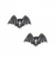 Sterling Silver Little Bat Post Stud Earrings - CE11LBGRLO7