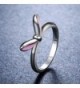 Bamoer Rabbit Sterling Silver Stackable