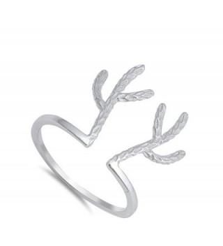 Reindeer Antlers Christmas Sterling Silver