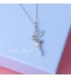 Sterling Jewelry Pendant Necklace Princess in Women's Pendants