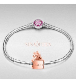 NinaQueen Sterling Christmas Anniversary Granddaughter in Women's Charms & Charm Bracelets