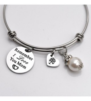 Remember Love Bangle Bracelet White