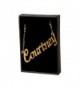 Name Necklace "Courtney" - 18K Yellow Gold Plated - C611LEHCFEJ