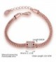 Annymall Fashion Jewelry Crystals Bracelet in Women's Link Bracelets