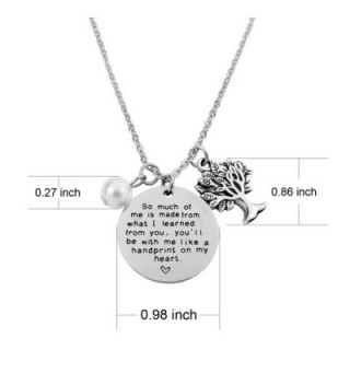 Learned Teacher Necklace Mothers Mentor