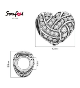 SOUFEEL Shaped Sterling European Bracelets