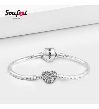 SOUFEEL Shaped Sterling European Bracelets in Women's Charms & Charm Bracelets