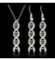 Kebaner Chemistry Molecule Necklace Earrings