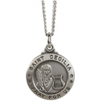 Cecilia 4 inch Pewter Pendant Necklace