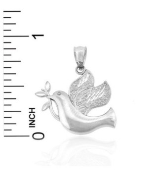 Sterling Silver Peaceful Dove Charm