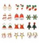 Women Christmas Earring Stud Hypoallergenic - C3187ET8QSZ