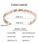 Feelmem Bracelet Inspirational Jewelry Daughter in Women's Cuff Bracelets