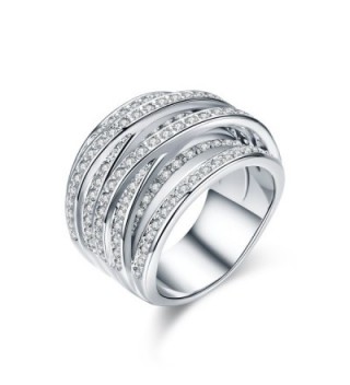 Platinum Gold Plated Zirconia Crystal platinum plated