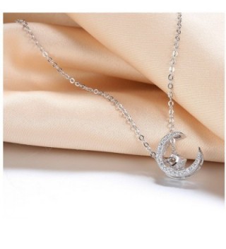 Wristchie Jewelry Sterling Zirconia Necklace in Women's Pendants