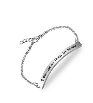 Scripture Bracelet Possible Christian possible