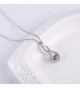 Foruiston Sterling Infinity Lab created Valentines in Women's Pendants