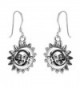 Glinting Celestial Sterling Silver Earrings in Women's Drop & Dangle Earrings