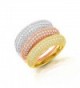 Color Sterling Silver Stackable Statement in Women's Stacking Rings