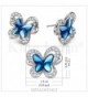 Butterfly Swarovski KATE LYNN Anniversary in Women's Stud Earrings