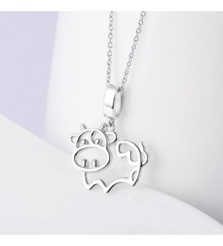 Sterling Silver Animal Pendant Necklace