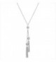 Amanda Rose Beaded Necklace Sterling in Women's Y-Necklaces