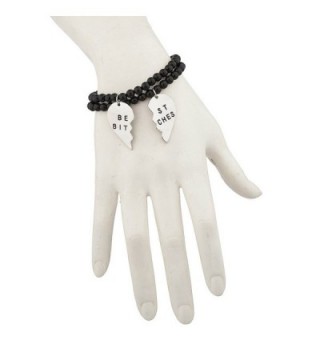 Lux Accessories Bitches Matching Bracelet