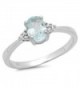 Sterling Diamond Accents Promise Engagement in Women's Wedding & Engagement Rings