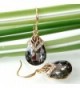 Navachi Plated Crystal Zircon Earrings in Women's Drop & Dangle Earrings