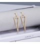 LILIE WHITE Geometric Triangle Earrings in Women's Drop & Dangle Earrings