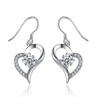 Spiritlele Elegant Crystal Dangling Zirconia in Women's Drop & Dangle Earrings