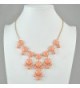 Jane Stone Red Statement Fn0626GM Orange in Women's Pendants