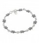 Turtles Inspired Sterling Silver Bracelet