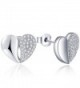 Earrings YL Sterling Zirconia Earrings White Girlfriend - CU12H35GGJP