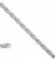 JewelStop Sterling Rhodium Necklace Lobster