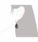 Sterling Silver Abalone Teardrop Earrings in Women's Drop & Dangle Earrings