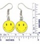 Dangle Earrings Smiley Circle AnsonsImages