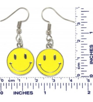 Dangle Earrings Smiley Circle AnsonsImages