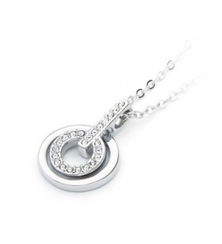 Rhodium Necklace Swarovski Crystals Extender