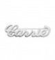 Ouslier Personalized 925 Sterling Silver Name Brooch Pin Custom Made with Any Names - Silver - CK17YUUOTNO