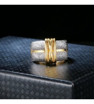 Dnswez Silver Diamond Statment Rings