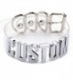 Personalized Name Collar Letter Choker Necklace Word Collar Cosplay Halloween Costume - A Customize Name Silver - C2187WMO03G