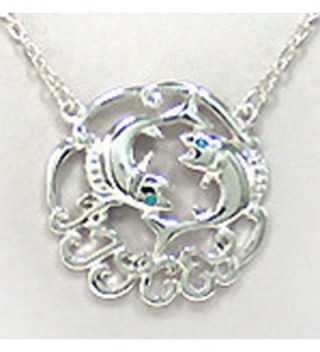 Silver tone Necklace Crystals Jewelry Nexus in Women's Chain Necklaces