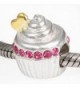 Choruslove Cupcake Golden Bracelet Crystal in Women's Charms & Charm Bracelets