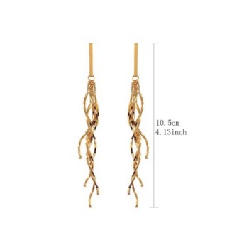 Dangle Earrings Women Fashion Twist in Women's Drop & Dangle Earrings