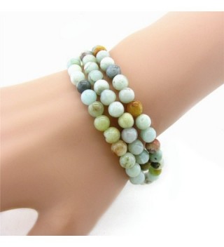Stunning Amazonite Stretchy Bracelet Necklace in Women's Chain Necklaces