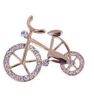 YAZILIND Unique Design Bicycle Brooch