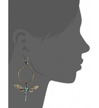 Betsey Johnson Throwback Dragonfly Earrings