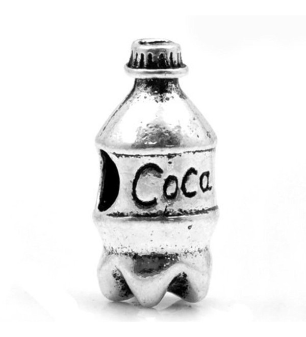 European Coca Cola Bottle Charm Spacer Bead for Snake Chain Charm Bracelet - CM11DMAV99H