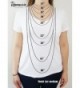 Rosemarie Collections Polished Statement Necklace in Women's Strand Necklaces